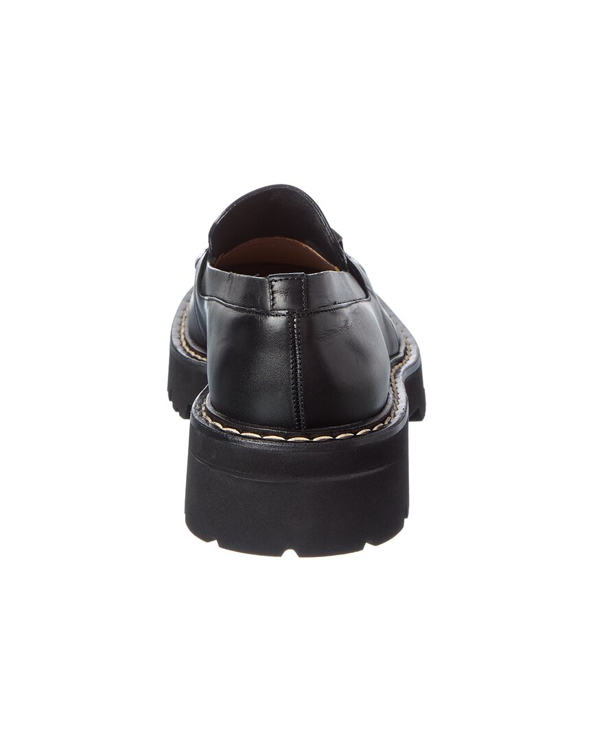 ferragamo leather loafer