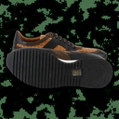 men's aristotle sneakers in brown