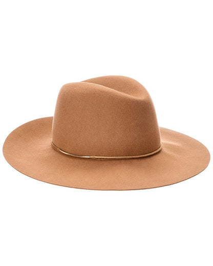 short brim wool fedora