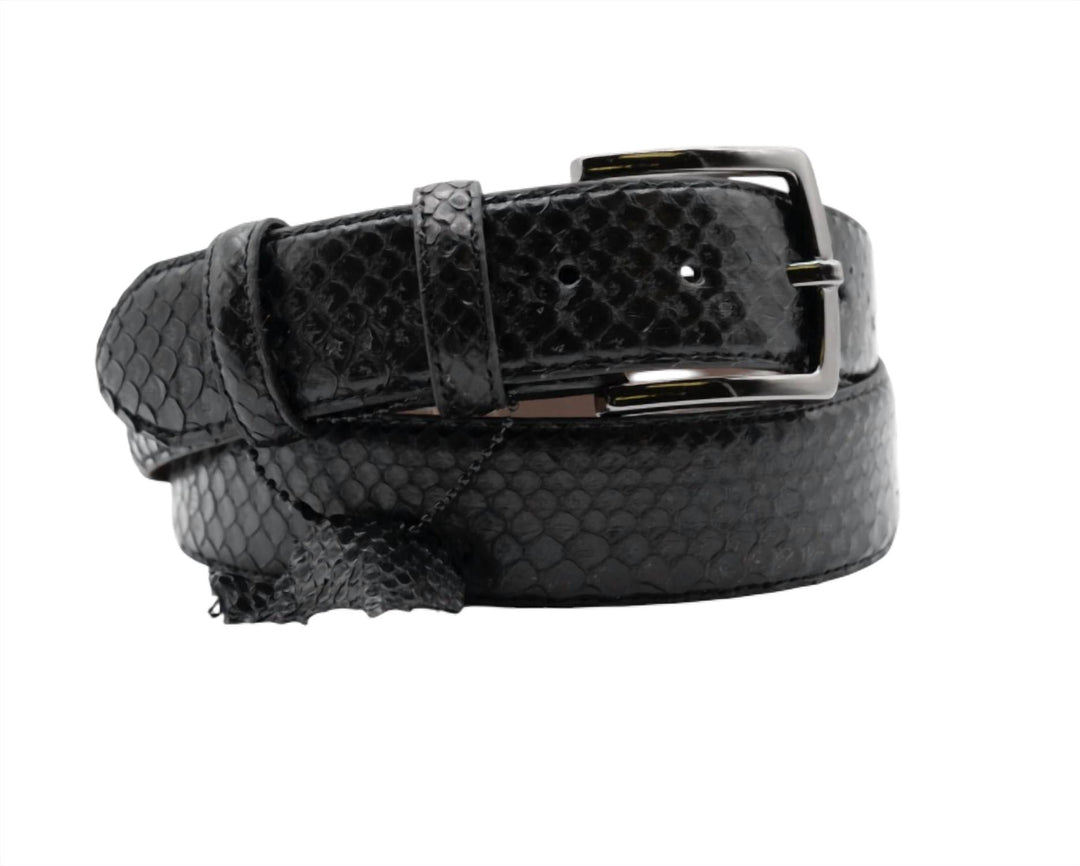 women's medusa belt in black