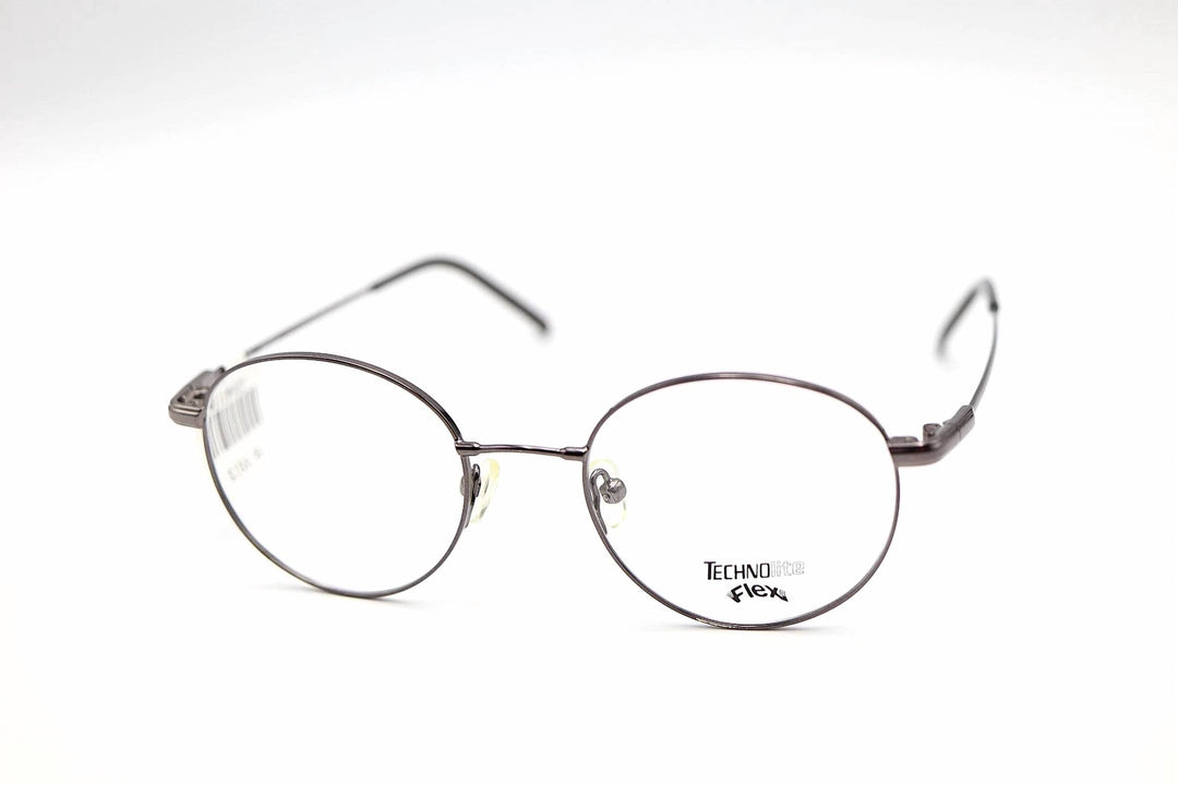 men's tlf602 round eyeglasses in grey