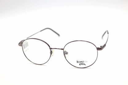 men's tlf602 round eyeglasses in grey