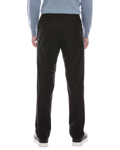 incotex by  modern fit wool-blend trouser