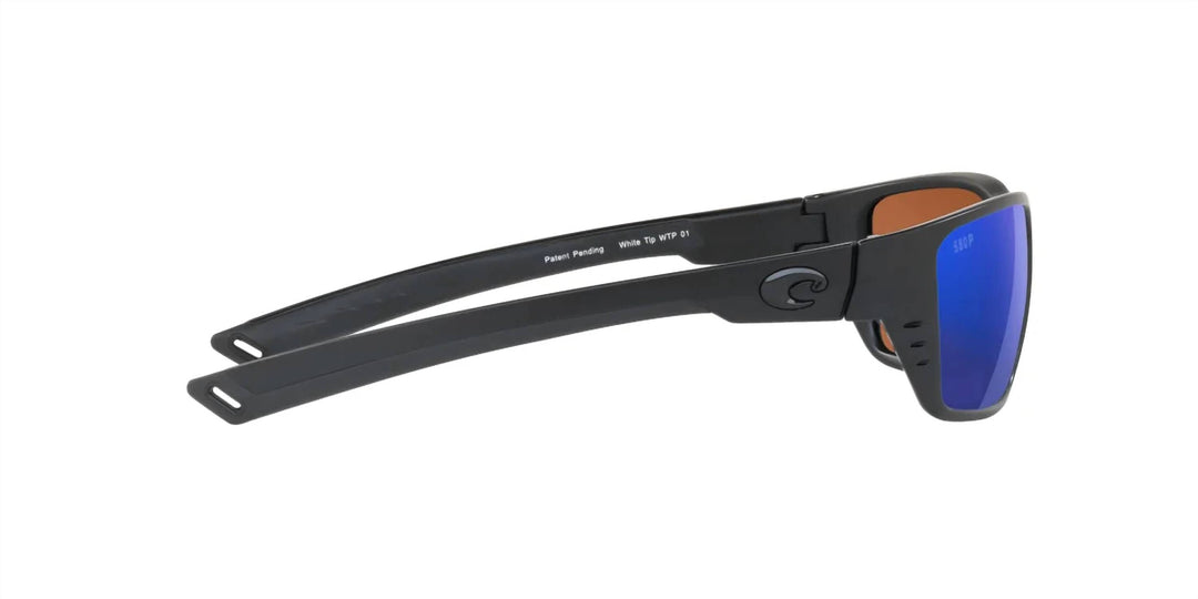 men's whitetip sunglasses in blackout/green mirror 580p