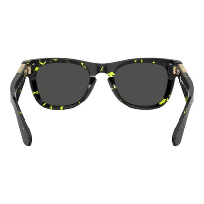 unisex be4426 4124/87 sunglasses in green havana / dark grey