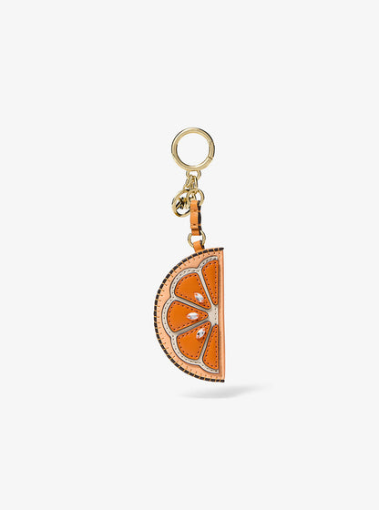 orange bag charm