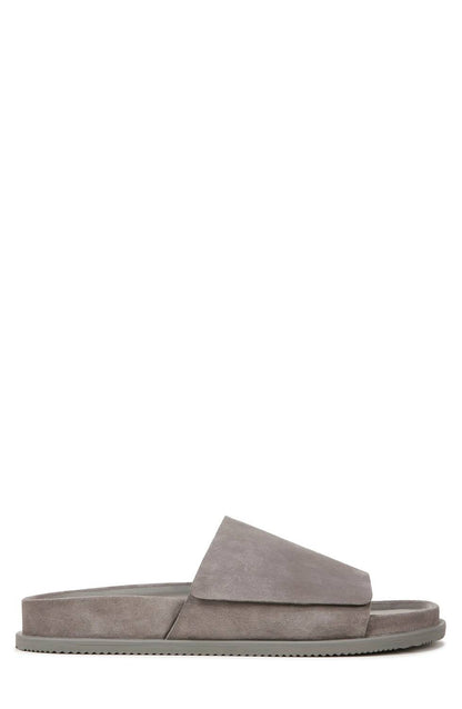 men's  del rey sandal in smoke grey suede