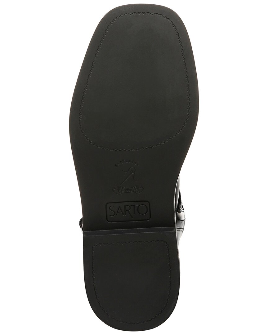 ainsley  wide calf  leather boot
