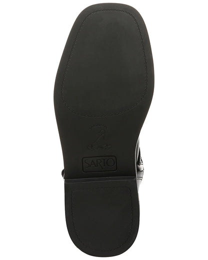 ainsley  wide calf  leather boot