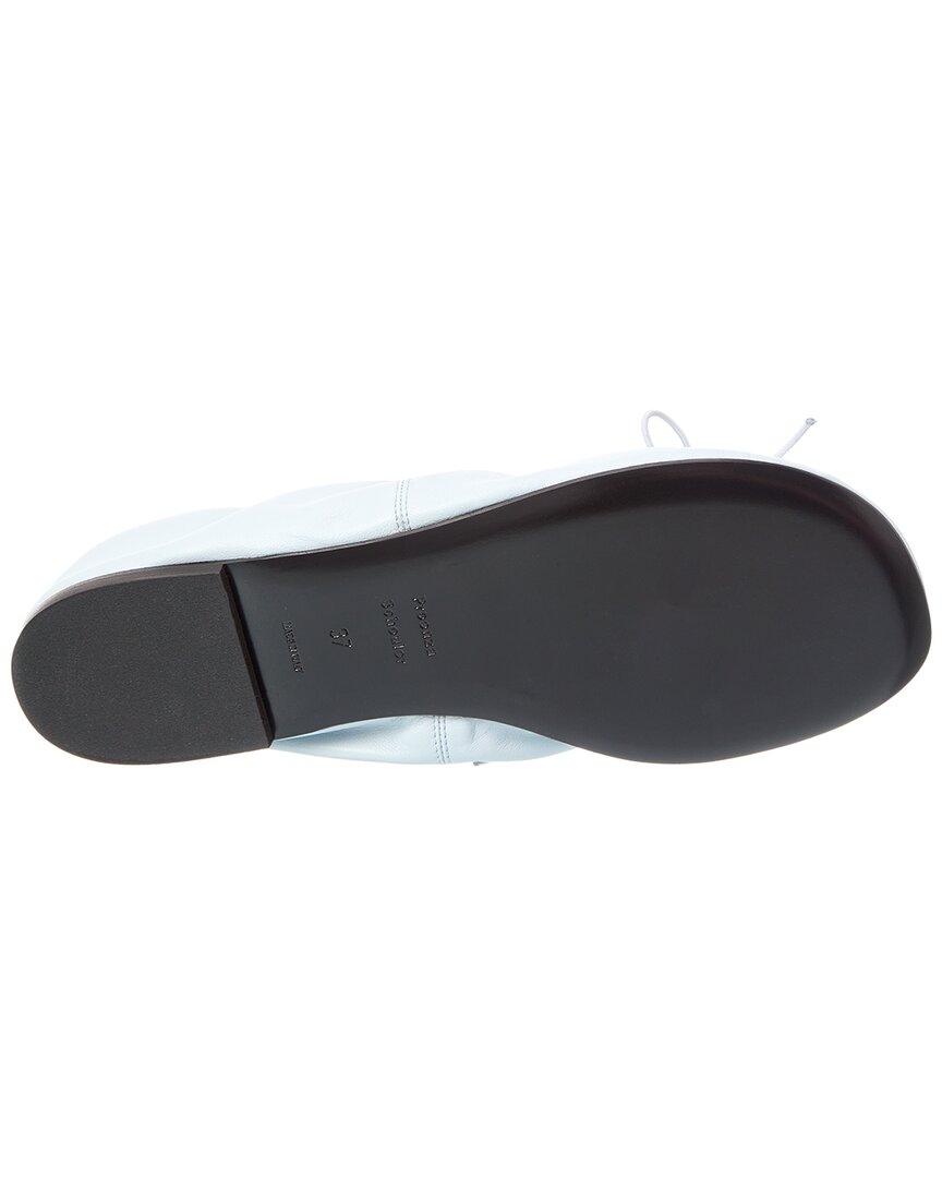 mary jane leather flat