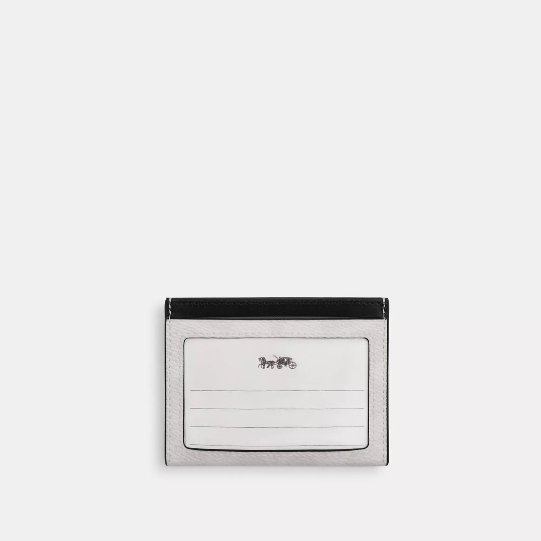 slim id card case in signature canvas