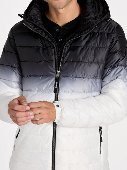 harrison ombre puffer jacket