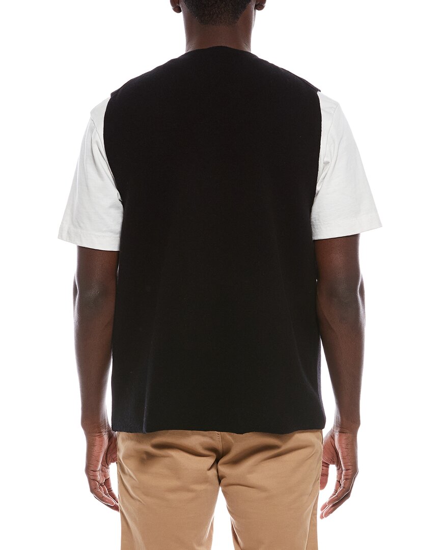 rhys wool & cashmere-blend vest