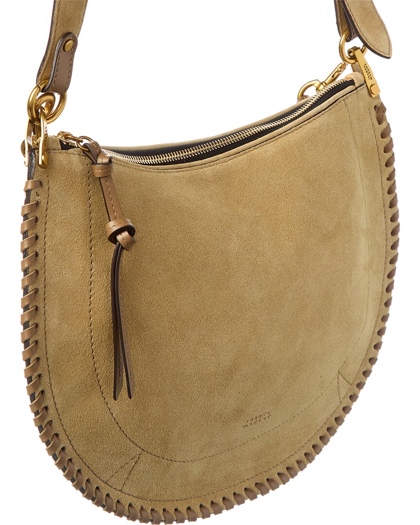 oskan soft suede hobo bag
