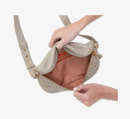 women's juno belt bag in taupe