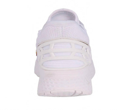 women's halo shoes in white mesh combo