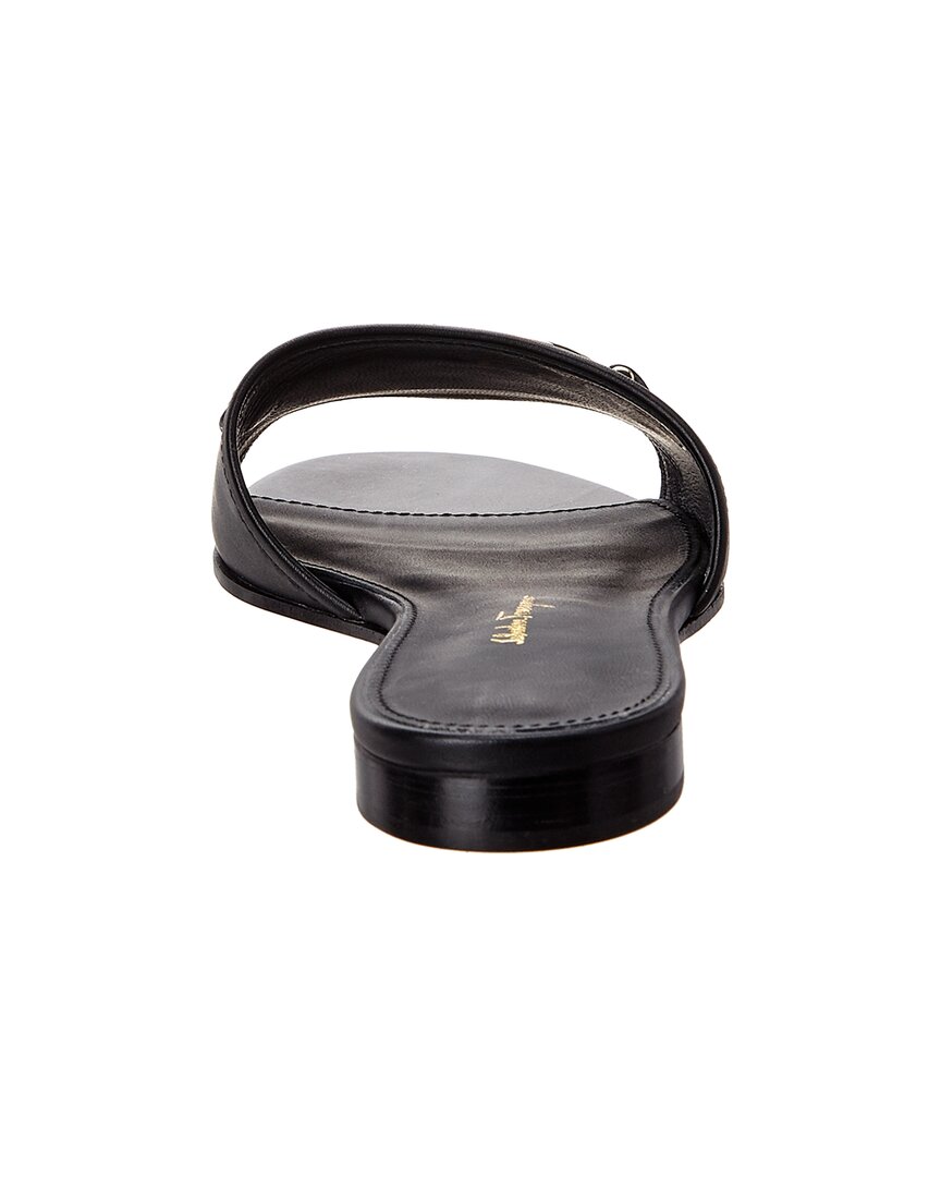 ferragamo gancini leather slide