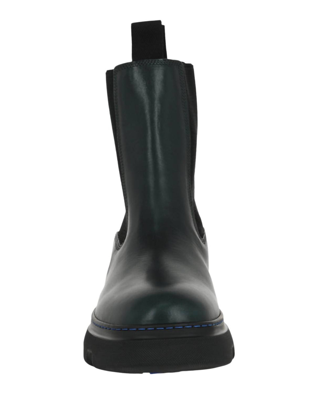 women's creeper chelsea boots in green