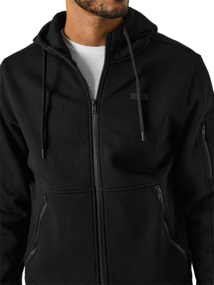 joel full-zip fleece hoodie