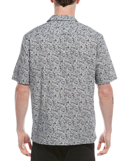 daze leaf print shirt
