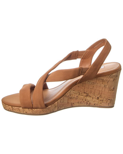 kamies leather wedge sandal