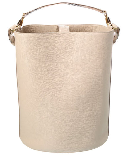 leather bucket bag