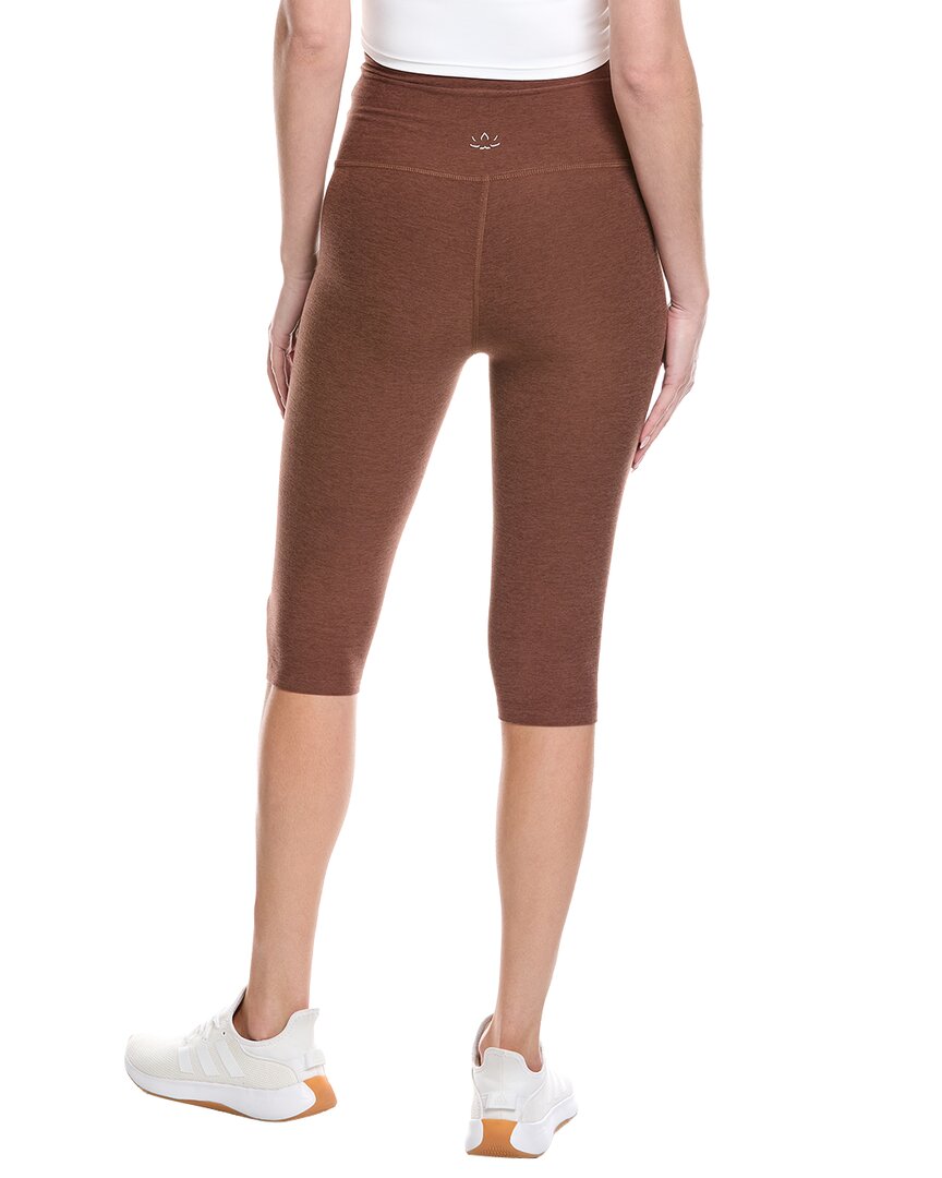 spacedye high waisted 14.25in pedal pusher legging