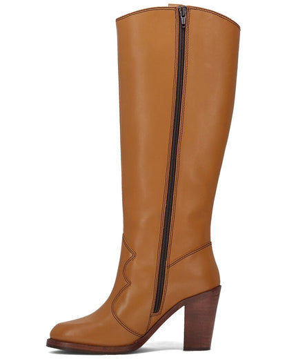 corinne tall leather boot