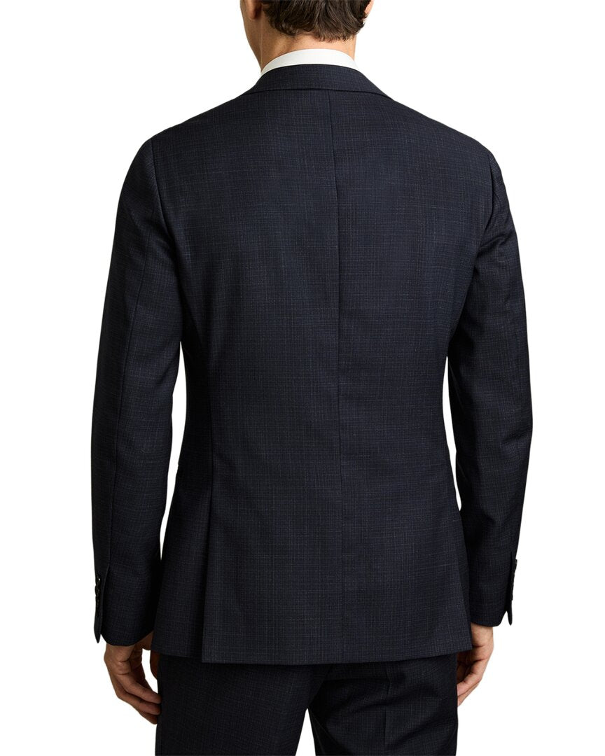 hatch wool-blend formal jacket