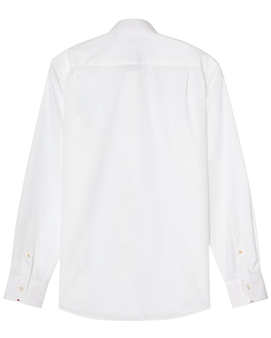 reynolds novelty cuff poplin shirt