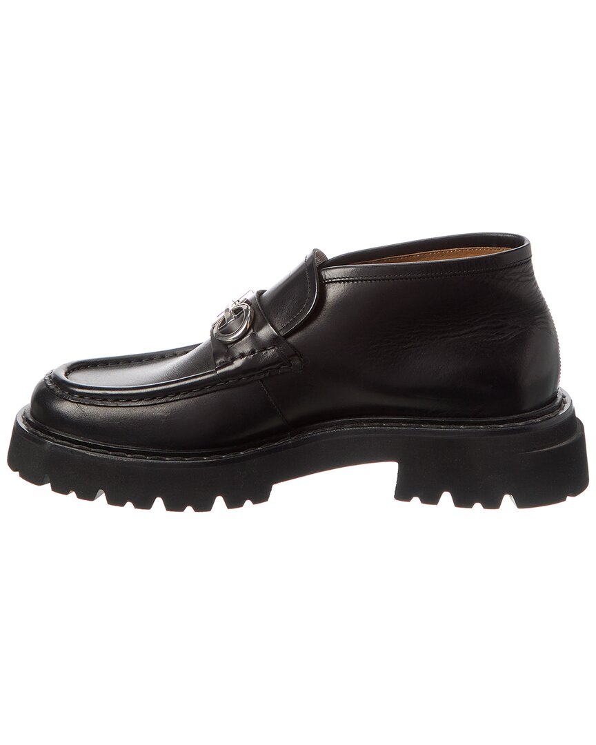 ferragamo leather loafer