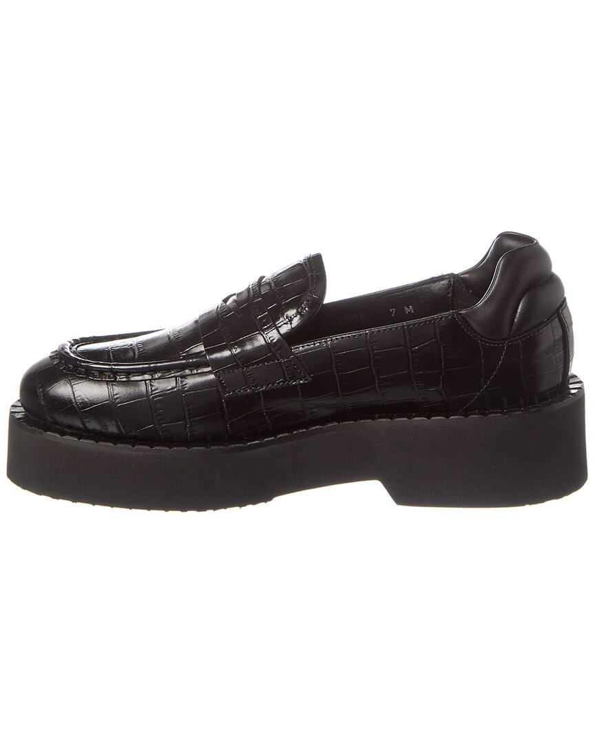 marta weatherproof leather loafer