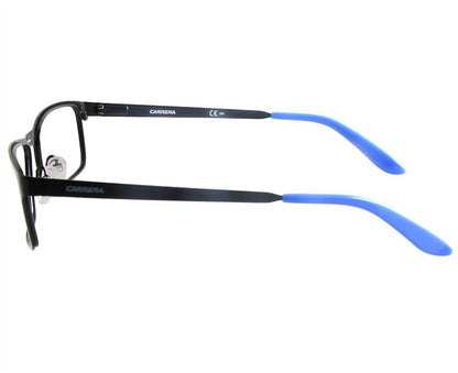 men's ca9911 rectangular eyeglasses in black blue