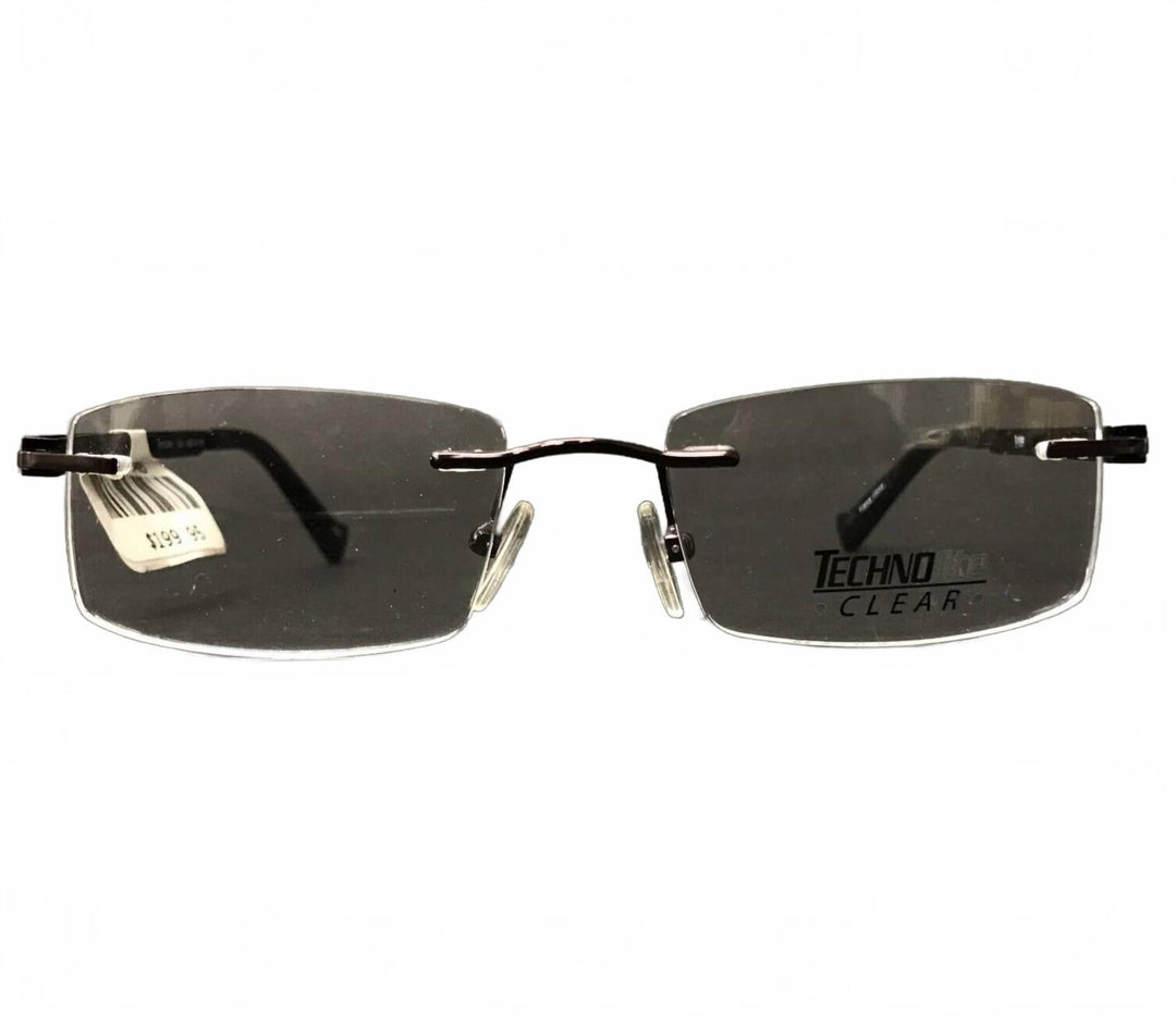 men's tfd3004 rectangle eyeglasses in grey