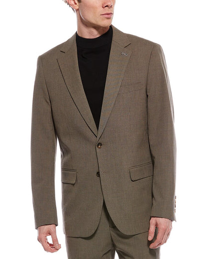 micro houndstooth suit