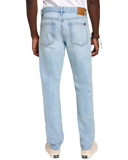 slim straight denim pant