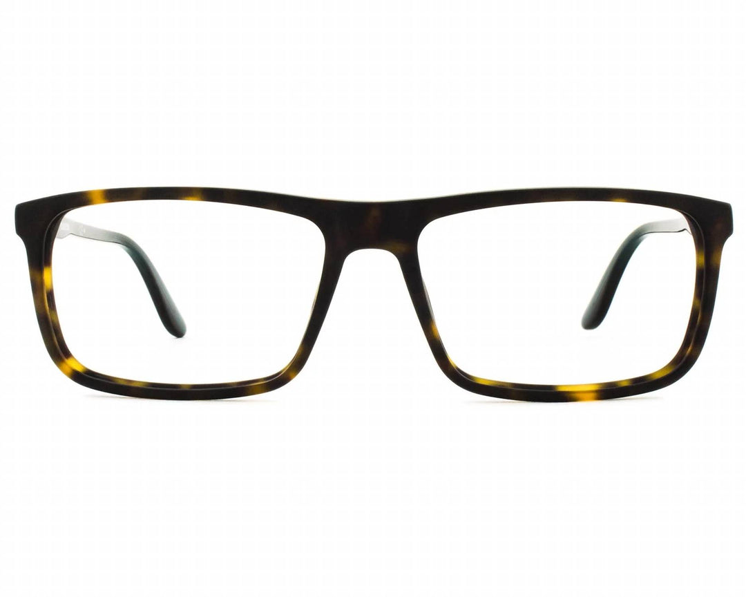unisex ca 6643 ky6 eyeglasses in tortoise/ aqua green