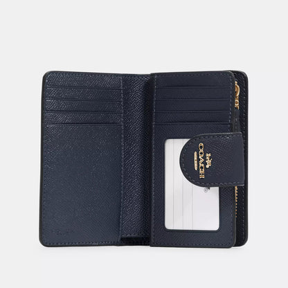 medium corner zip wallet