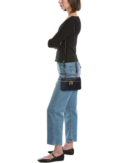 livia leather crossbody