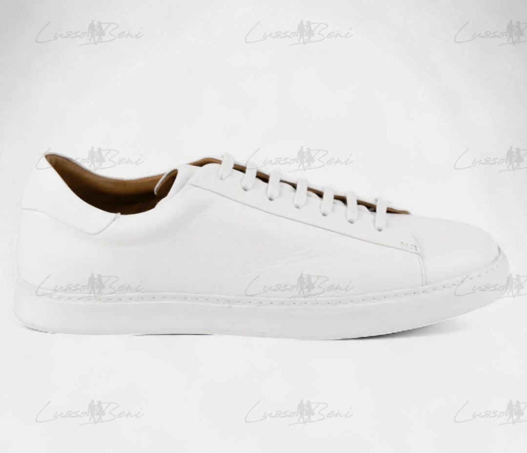 men's descartes sneakers in white