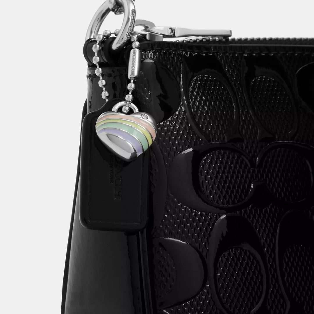 nolita 19 in signature leather with heart charm