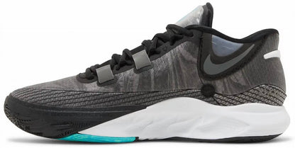 men's kyrie 8 orca sneakers in black/mercury grey-white