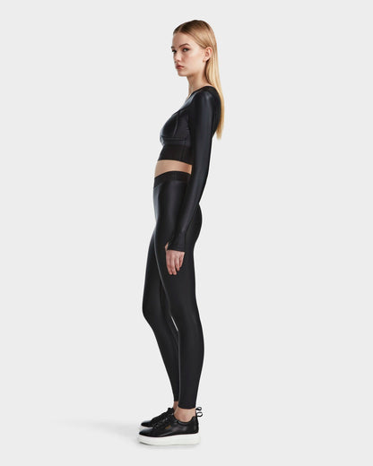lora women's lustrous stretch top