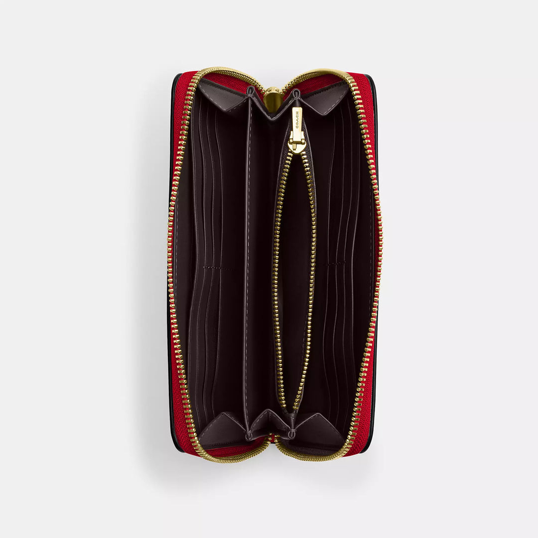 long zip around wallet