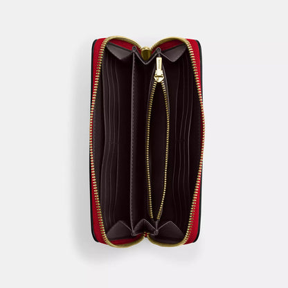 long zip around wallet
