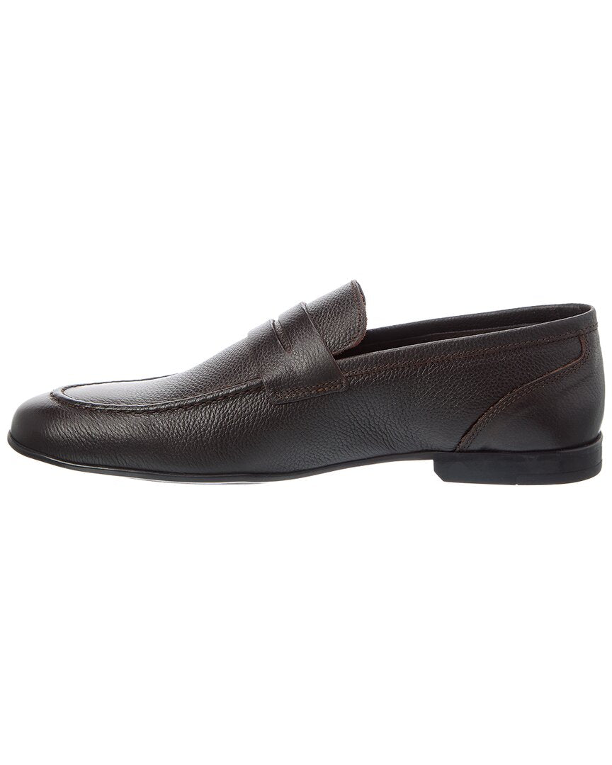 valerio leather loafer