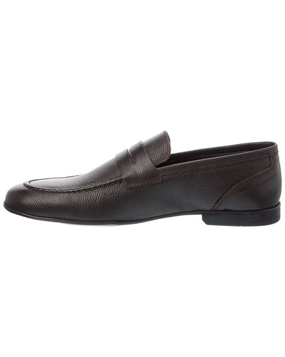 valerio leather loafer