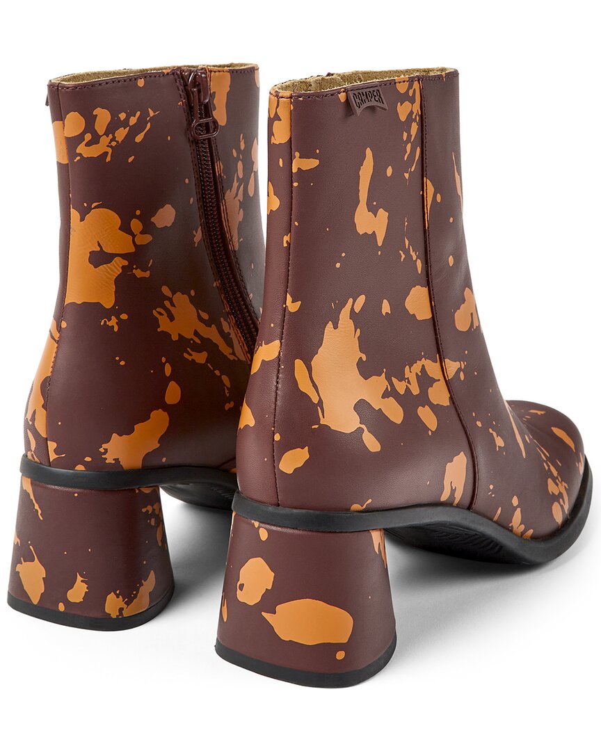 kiara leather zip bootie
