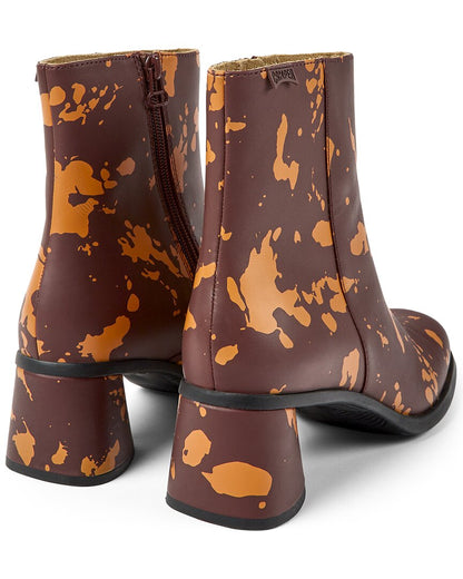 kiara leather zip bootie