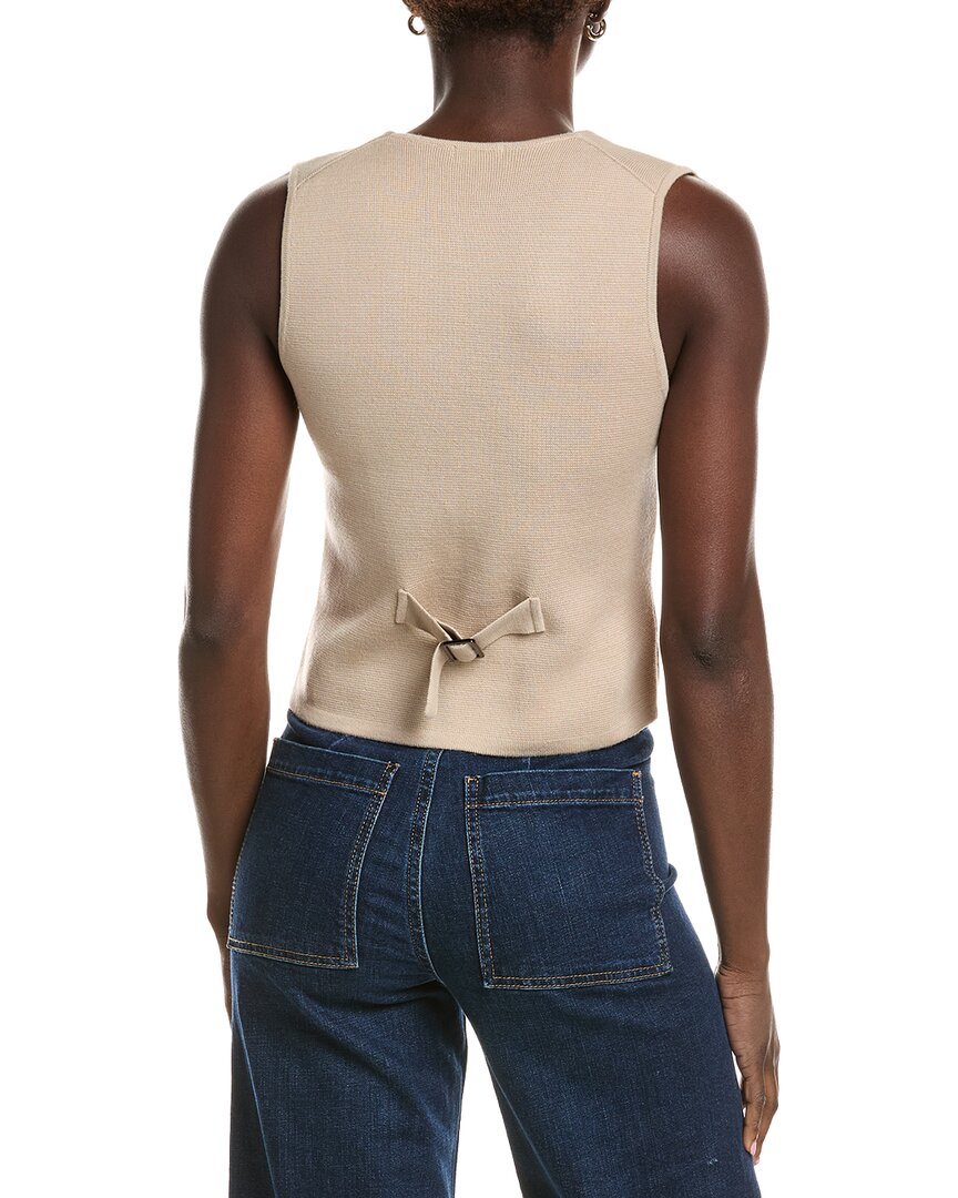 knit snap vest